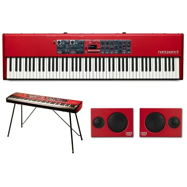 Nord Piano 5 88 with Nord Monitors and Stand EX