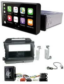 Pioneer Bluetooth Lenkrad DAB USB Autoradio für Kia Sportage 3 Navi 10-15 schwar