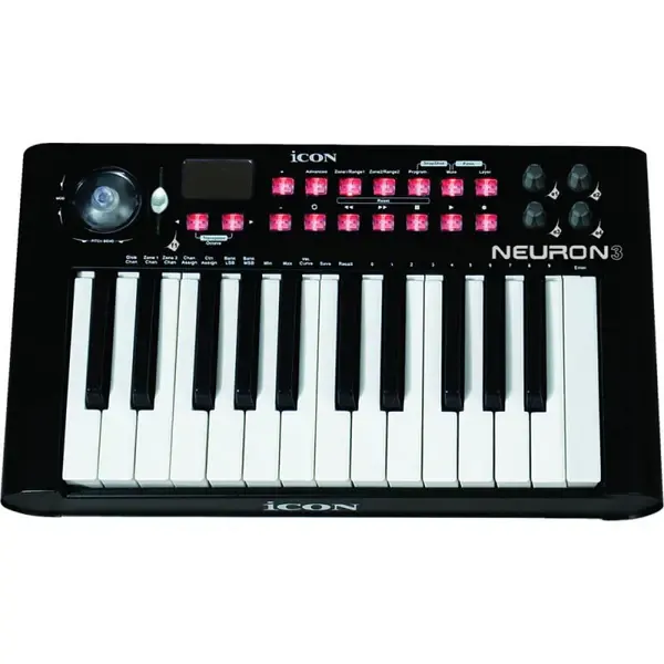 MIDI-клавиатура ICON Neuron 3 Black