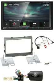 Kenwood Bluetooth USB 2DIN Lenkrad TMC DAB Navigation für SSangYong Rodius ab 20
