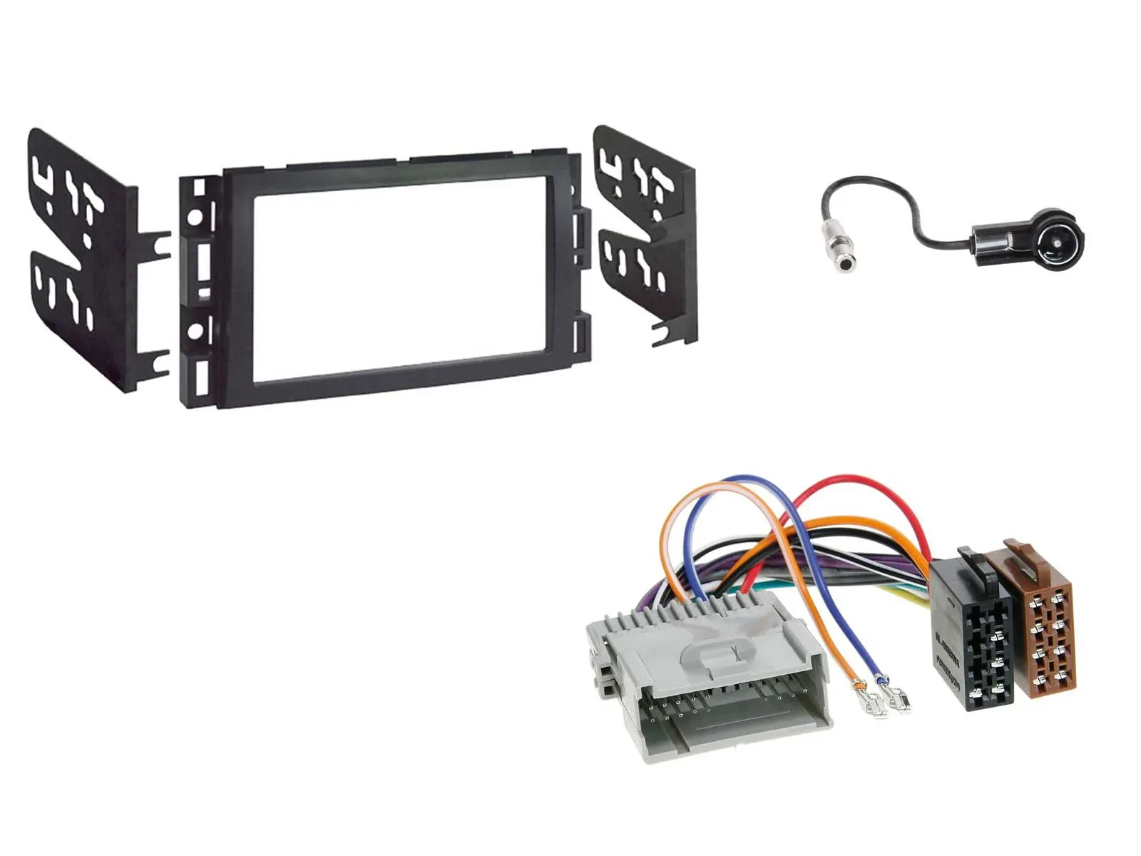 Einbauset Doppel DIN Autoradio für Buick Enclave 2008-2012 Lucerne 2006-2011