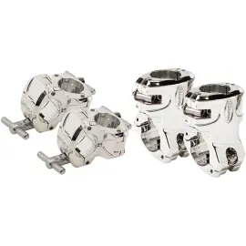 Gibraltar Chrome Series Right Angle and Quick Release TLeg Clamp Package