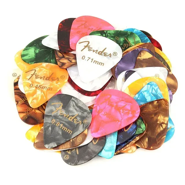 Медиаторы Fender FD0325 0,46/0,71/0,81/0,96 мм