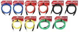 Коммутационный кабель Rockville RCXMB10 Multicolor 3 м (10 штук)