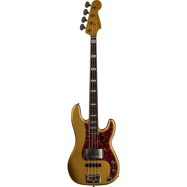 Бас-гитара Fender Custom Shop LE Precision Bass Special Journeyman Relic Aged Aztec Gold