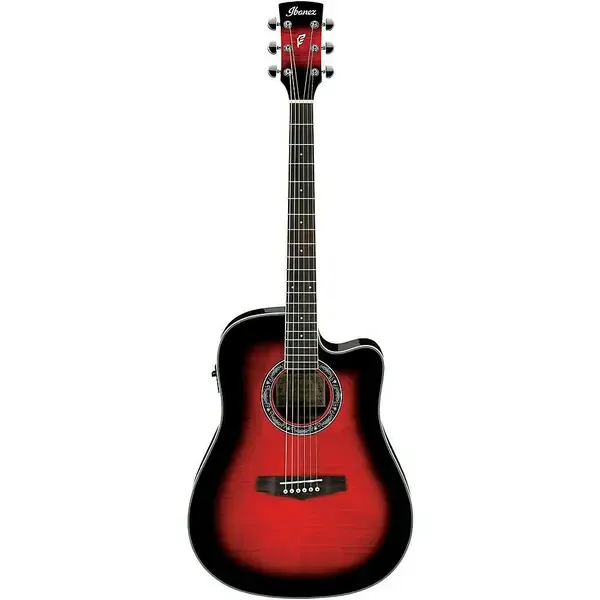 Электроакустическая гитара Ibanez Performance PF28ECE Dreadnought Cutaway TRS