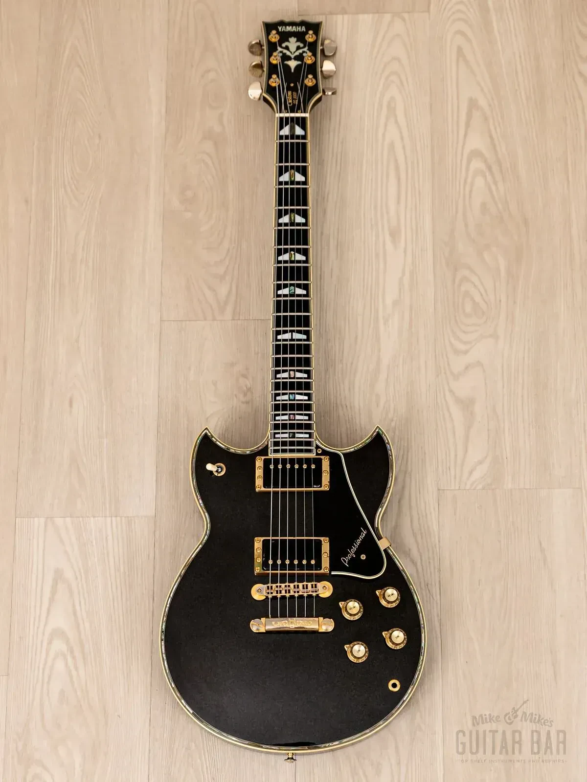 Электрогитара Yamaha SG3000 Custom HH Metallic Black w/case Japan 1986