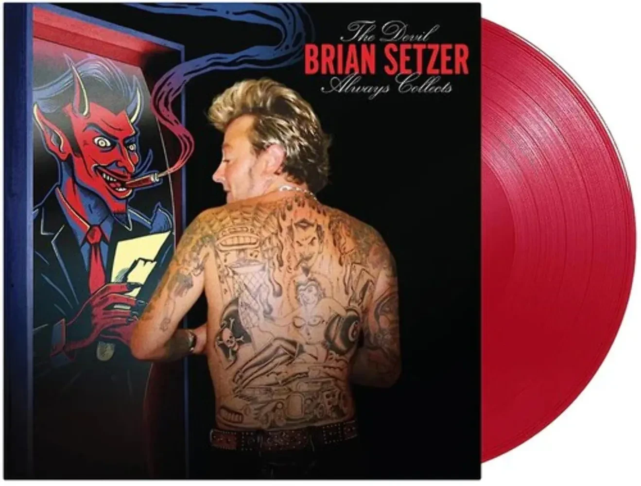 Виниловая пластинка Brian Setzer – The Devil Always Collects 2023 Sealed