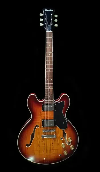 Электрогитара полуакустическая Root Note ES601 Semi-Hollow Body Brown Sunburst