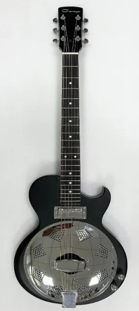 SDG-80 Электро-акустическая гитара с резонатором, черная, Caraya