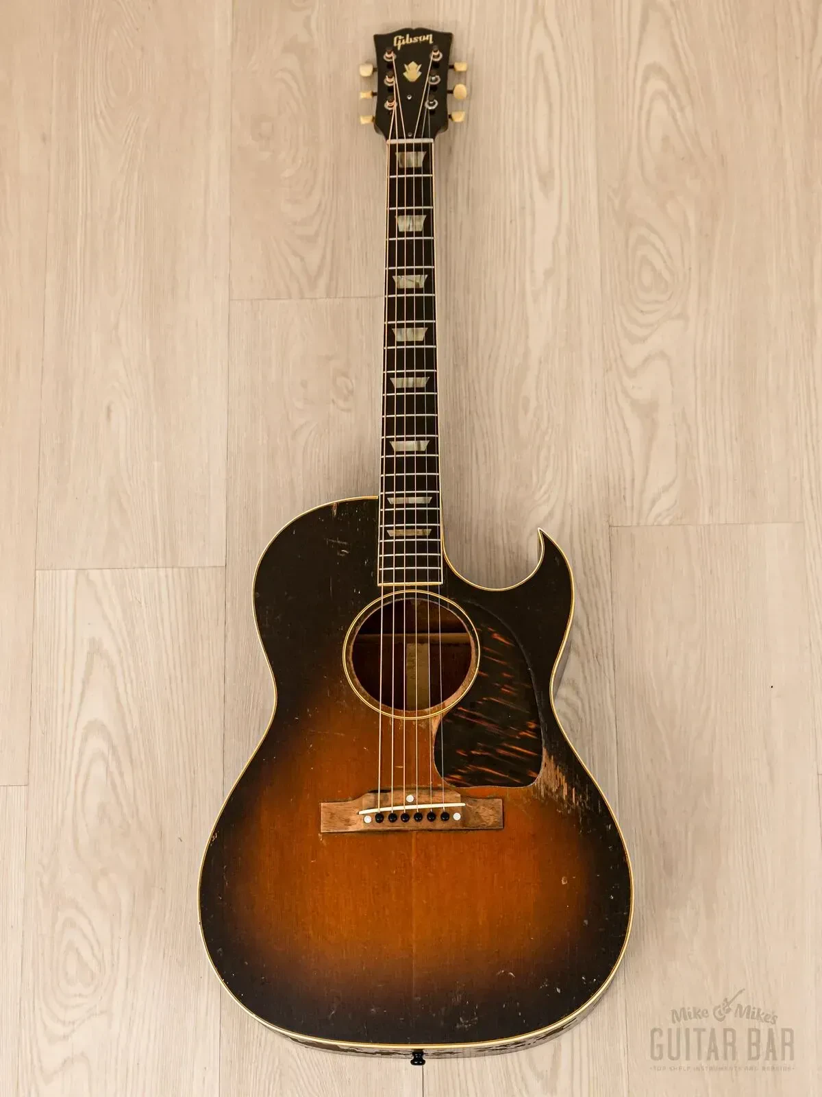 Акустическая гитара Gibson CF-100 Sunburst w/case USA 1951