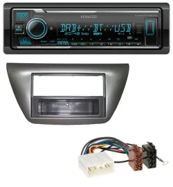Автомагнитола для Mitsubishi Lancer Evo 2004–2008 Kenwood Bluetooth, DAB, USB, MP3