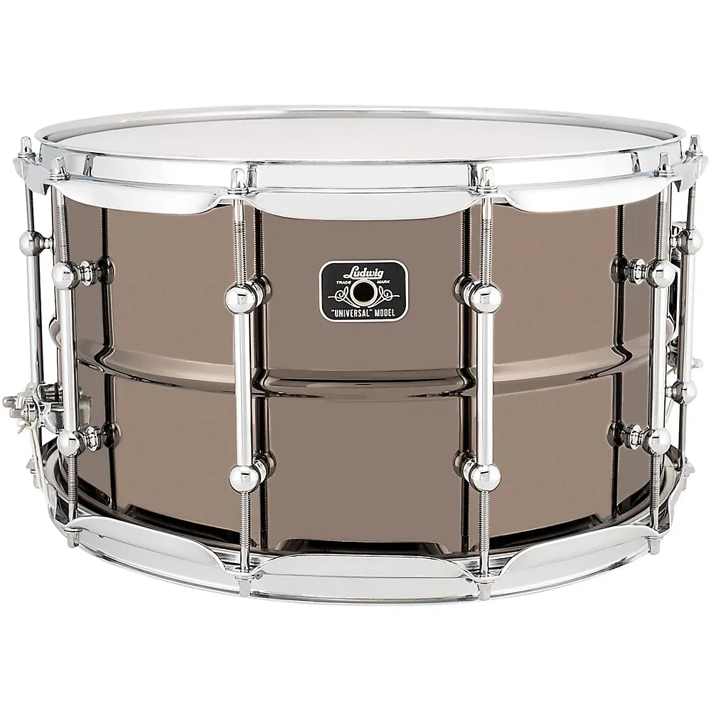 Б/У Малый барабан Ludwig Universal Brass 8"x14", хромированная фурнитура