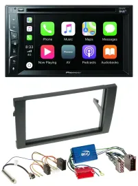 Pioneer MP3 USB DVD Bluetooth DAB 2DIN Autoradio für Audi A4 B6 B7 01-08 Aktivsy