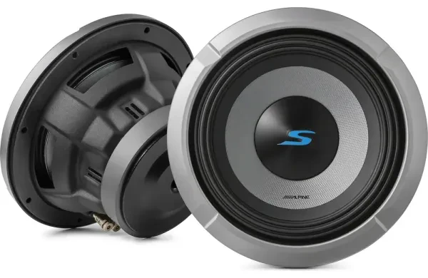 Alpine S2-W8D2 300W RMS 8" S-Series Dual 2-ohm Car Subwoofer
