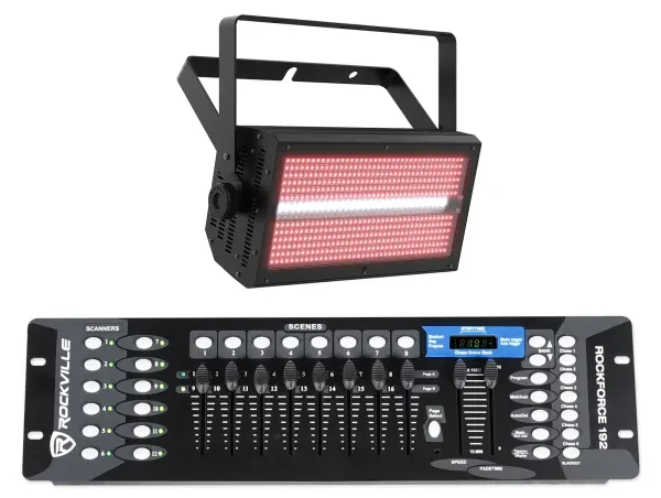 Chauvet DJ Shocker Panel FX Blinder/Wash/Eye Candy Effect Light+DMX Controller