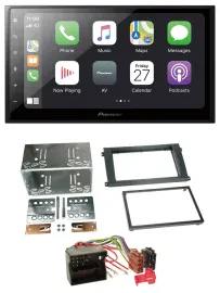 Автомагнитола Pioneer 2DIN Bluetooth DAB USB MP3 для Porsche Cayenne 2007–2010