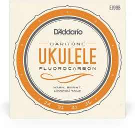 Струны для укулеле D'Addario EJ99B Pro-Arté Carbon, баритон