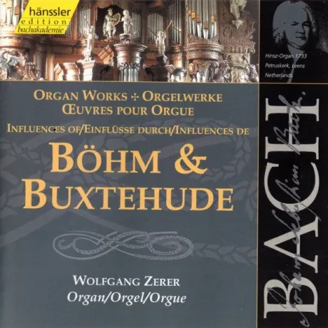 WOLFGANG ZERER - Bohm & Buxtehude (CD)