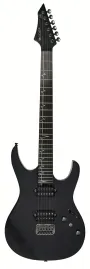 Электрогитара Mooer MMT100 HH, суперстрат, цвет черный (Pearl Black), с чехлом