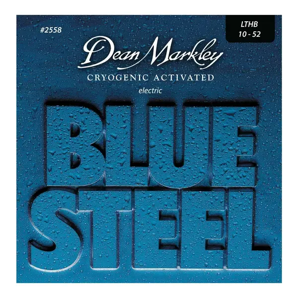 Струны для электрогитары Dean Markley DM2558 Blue Steel 10-52