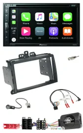Автомагнитола Pioneer 2-DIN DVD, DAB, Bluetooth, USB для Hyundai i20 (2009–2012), черный