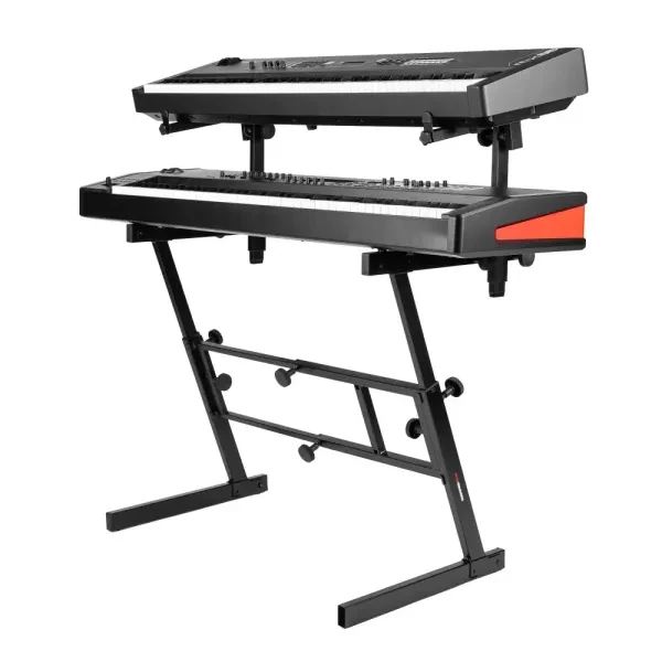 Gator GFW-KEY-Z2000 Adjustable Z-Style 2-Tier Keyboard Stand