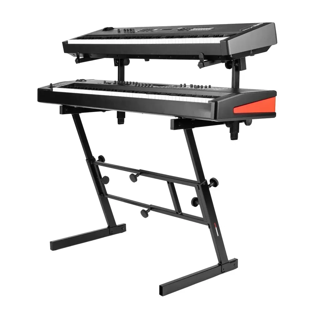Стойка для клавишных Gator GFW-KEY-Z2000 Z-образная, регулируемая, 2-уровневая