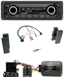 Blaupunkt Bluetooth DAB Lenkrad USB Autoradio für Seat Leon 2002-2006 Toledo 200