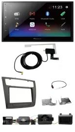 Pioneer DAB Lenkrad Bluetooth 2DIN USB Autoradio für BMW 1er PDC aut. Klima E87/