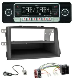 Dietz USB DAB MP3 Bluetooth Autoradio für Kia Sorento II (XM, 2009-2012)