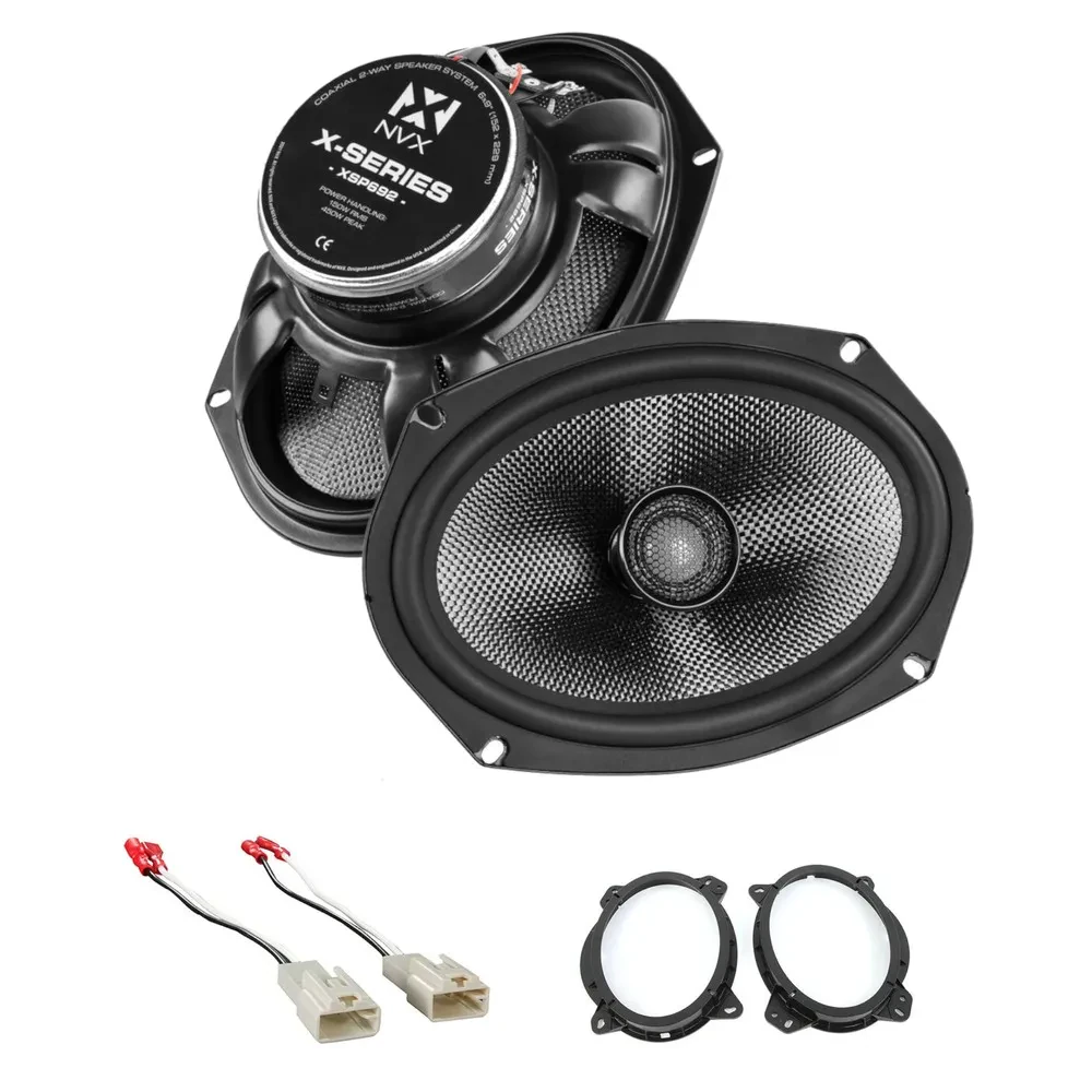 Автомобильные динамики для Toyota Tacoma (2005–2015) NVX X-Series Front Speaker Upgrade Kit (набор, передние)