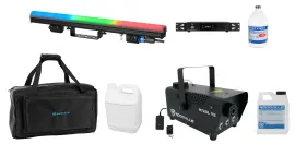 Светодиодный прибор American DJ Pixie Strip-30 (набор) с контроллером Pixie Driver 2000 V2, дым-машиной и жидкостью