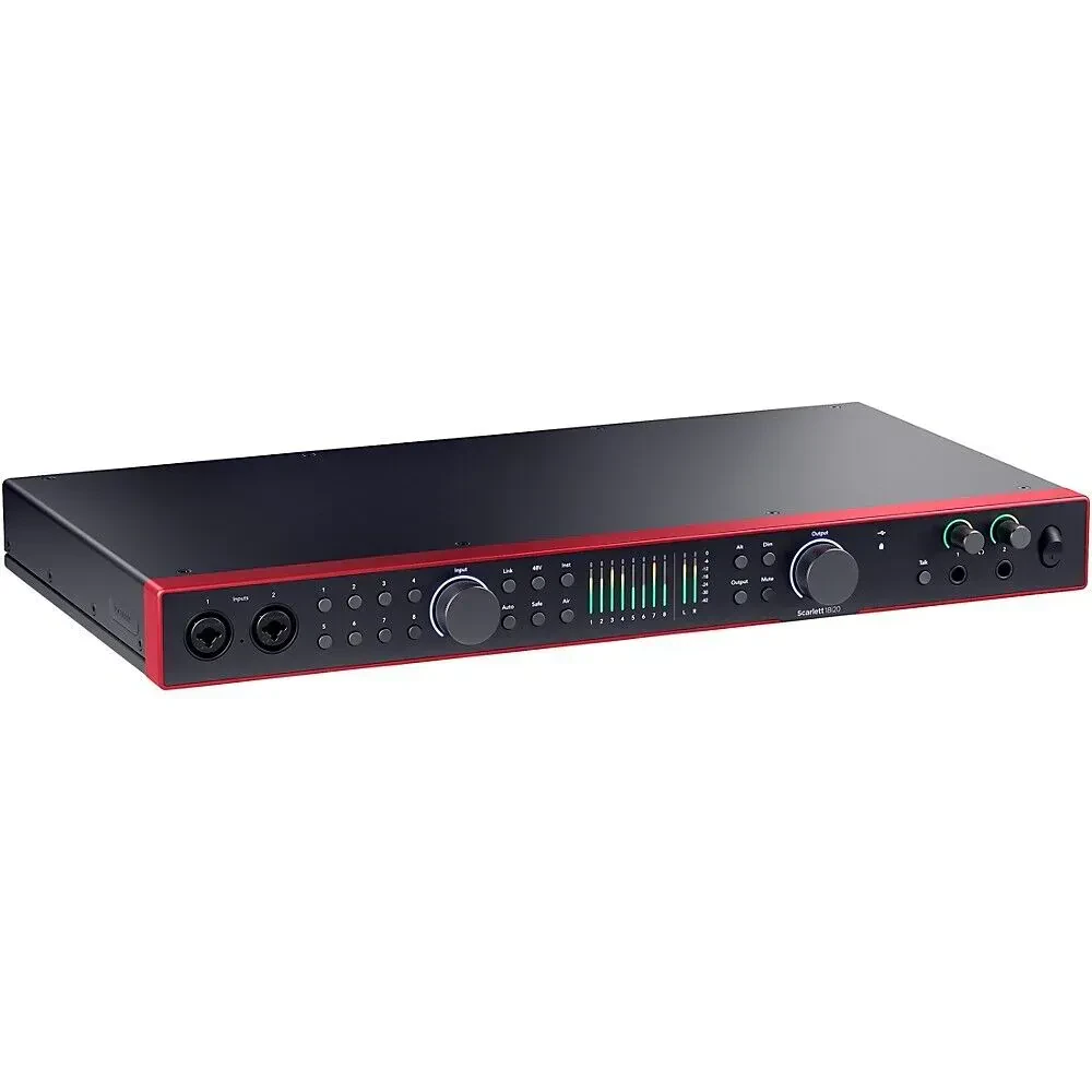 Аудиоинтерфейс Focusrite Scarlett 18i20 4th Gen 18 входов/20 выходов USB-C 24-bit/192kHz