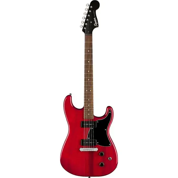 Электрогитара Squier Paranormal Strat-O-Sonic Crimson Red Transparent