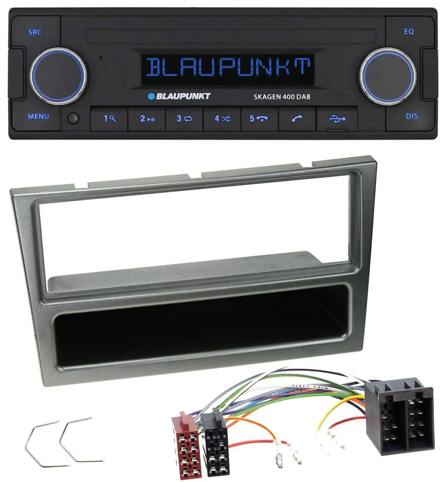 Автомагнитола для Opel Corsa C (2000–2004) Blaupunkt DAB, USB, Bluetooth, MP3