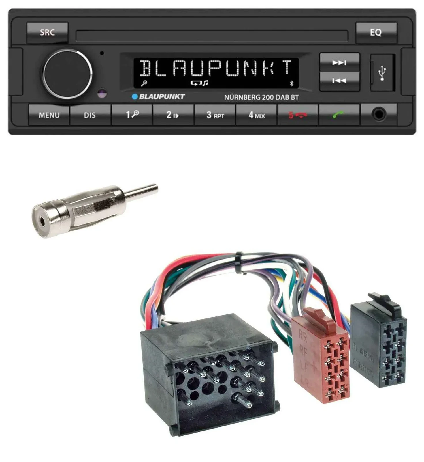Автомагнитола для BMW Z3 (1995-2002) Blaupunkt USB DAB MP3 Bluetooth