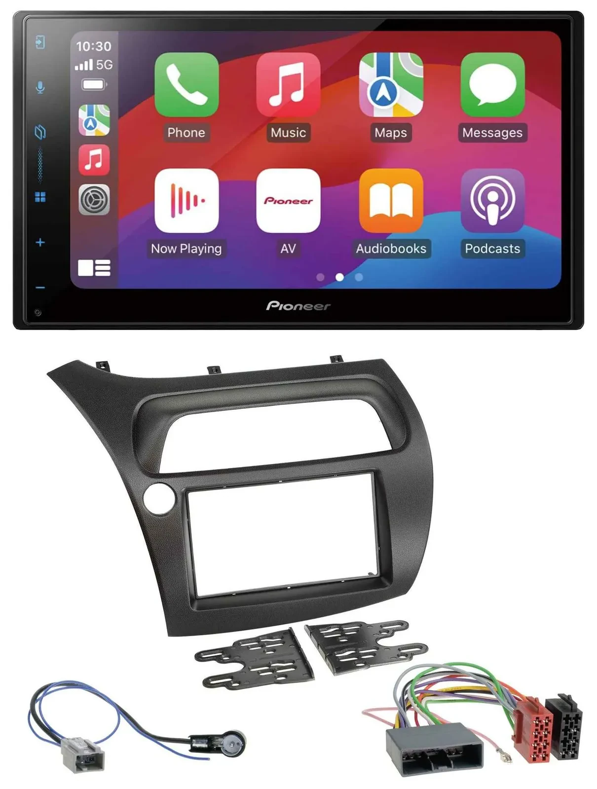 Pioneer DAB USB MP3 Bluetooth 2DIN Autoradio für Honda Civic (2006-2012)
