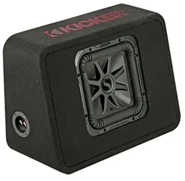 Автомобильный сабвуфер KICKER 45TL7R102 10", фазоинверторный, квадратный, 1 динамик