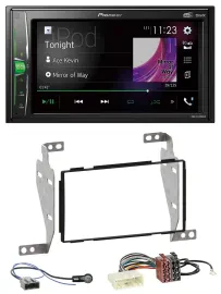 Pioneer 2DIN MP3 DAB USB Bluetooth Autoradio für Nissan Juke (2010-2014)