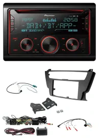 Pioneer 2DIN DAB Lenkrad Bluetooth USB CD Autoradio für BMW 3er 4er 2012-2016 oh