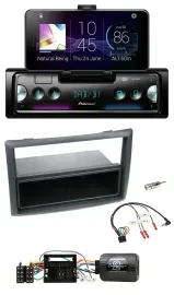 Pioneer USB Lenkrad Bluetooth DAB Autoradio für Renault Megane 2009-2012