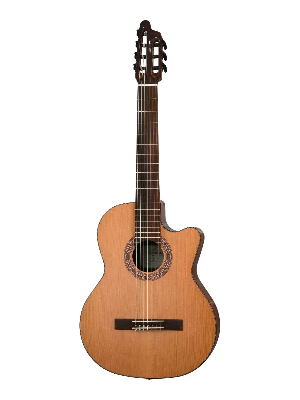 Электроакустическая гитара Kremona F65CW-7S-VE Performer Series Fiesta 7-струнная, классическая, с вырезом