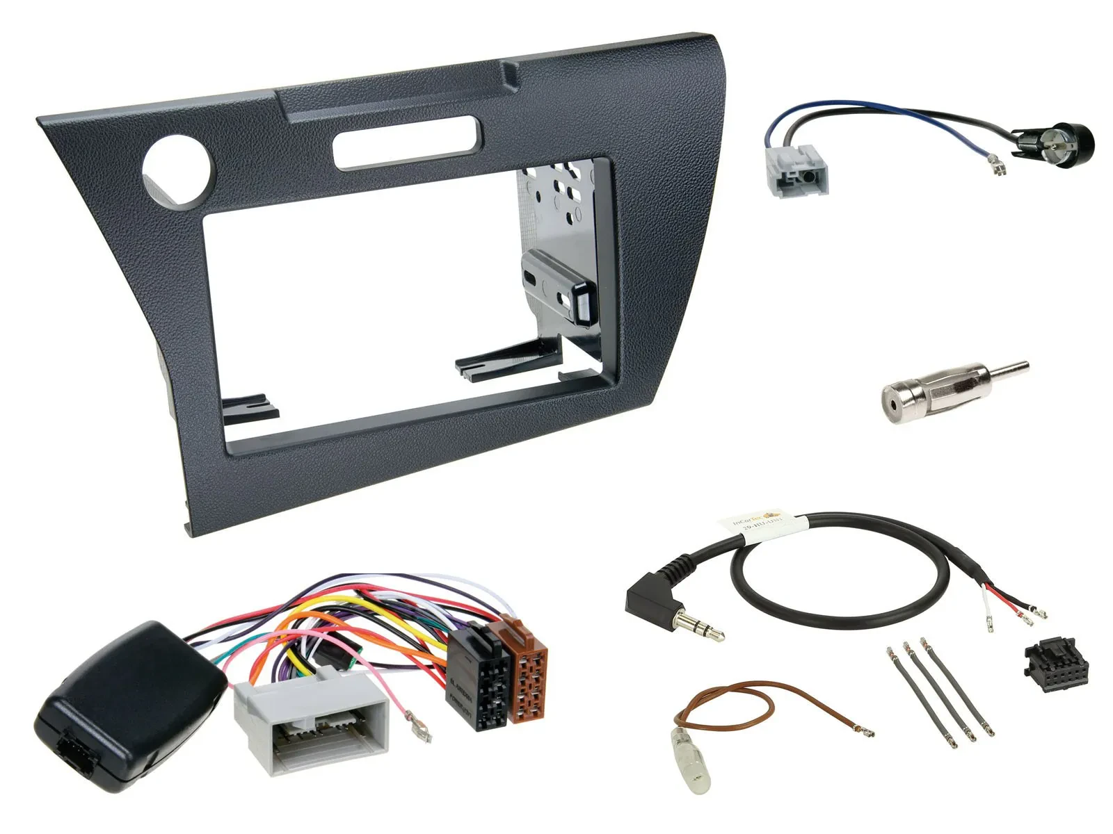 Radioset Lenkradadapter Doppel DIN Autoradio für Honda CR-Z 2010-2013