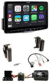 Alpine Bluetooth Lenkrad USB DAB Autoradio für Audi A4 B5 bis 99 A6 C4 bis 97 A8