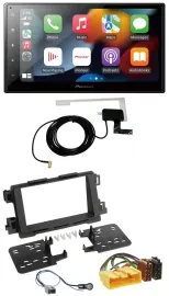 Pioneer MP3 USB Bluetooth DAB 2DIN Autoradio für Mazda 6 2013 2015 CX-5 ab 2012