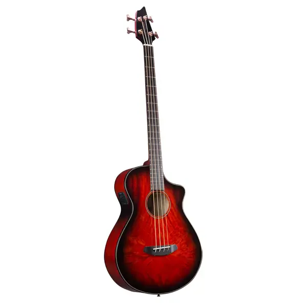 Бас-гитара электроакустическая Breedlove Pursuit Exotic S Concert Sunset Burst Bass CE