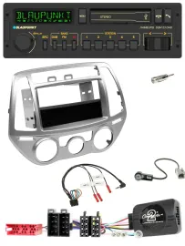 Blaupunkt USB DAB Bluetooth Lenkrad Autoradio für Hyundai i20 2012-2014 silber m