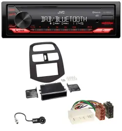 JVC Bluetooth USB DAB MP3 Autoradio für Chevrolet Spark (KLM 2012-2013)