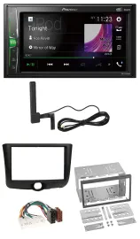 Pioneer MP3 DAB AUX 2DIN Bluetooth Autoradio für Toyota Yaris (1999-2003)